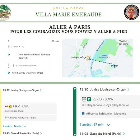 Luxury Villa Marie Emeraude Paris Orly Jacuzzi درافايْ المظهر الخارجي الصورة